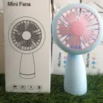 Portable mini fan with stylish light- Multicolor