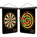 Magnetic Dartboard Foldable Double Sided-17inch