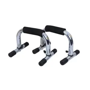 High Push Up Stand- Silver and Black