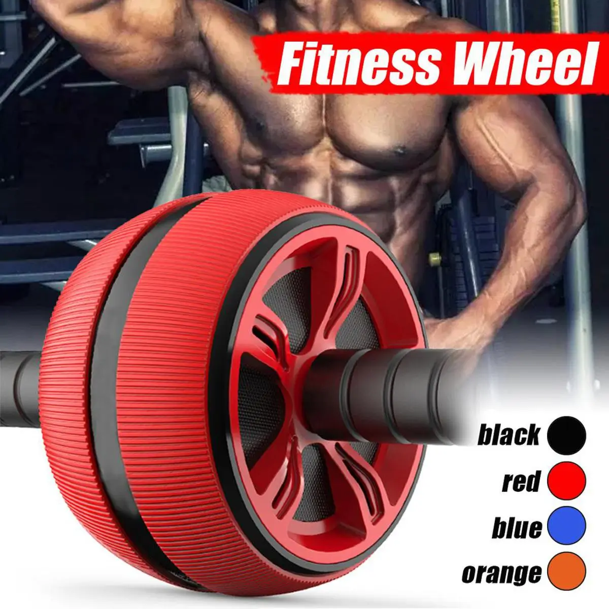 Ab Roller Wheel for Abdominal Exercise- MultiColor