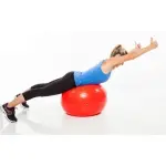Gymnastic ball With Pumper- Red