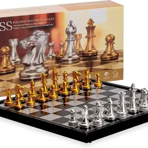 Magnetic Folding Chess Board- Medium