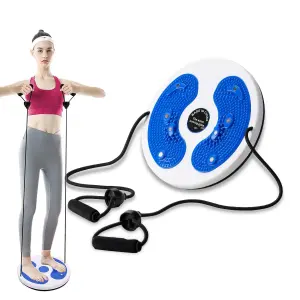 Waist Slimming Figure Twister Disc With Resistance Band