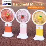 Mini Fan With Cell Phone Holder Handheld Portable- Multicolor