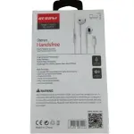 Recrsi EP-ORG IP 14 Stereo Handsfree Headphone- White