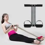 Exerciser Tummy Trimmer Double Spring- Black and Silver