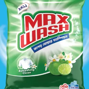 Akij Max Wash Detergent Powder- 200gm