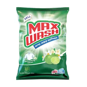 Akij Max Wash Detergent Powder- 500gm