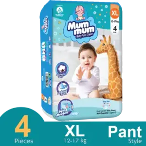 MM-Baby Diaper Pant-XL 12-17 kg ,4Pcs