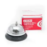 Hotel Desk bell/Metal Anti-Rust Construction for Call/Customer Service Restaurant Games Dinner Bell and Teacher Bell (DL85200 Service)