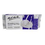 Mont Marte Air Hardening Modelling Clay Premium- White (250gm/500gm)