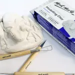 Mont Marte Air Hardening Modelling Clay Premium- White (250gm/500gm)
