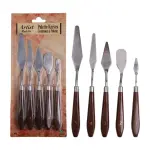 Painting Palette KnifeBrush Set Stainless Steel- 5pieces