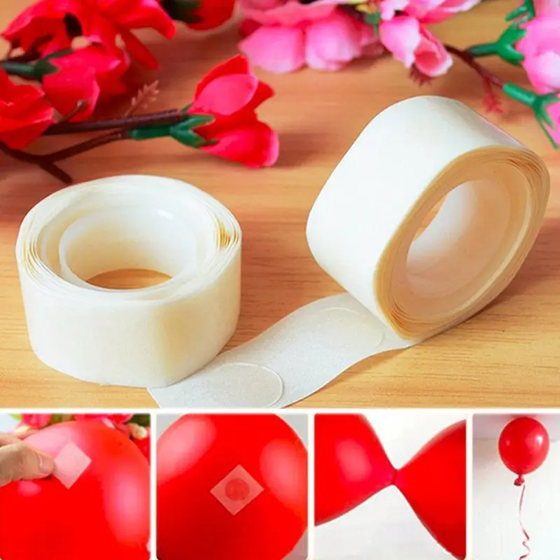 Glue dots, balloon sticker dots- 100pcs