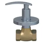 Conceal Stop Cock 3/4" Round