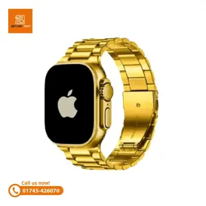 Apple Logo Smart Watch Gold Edition