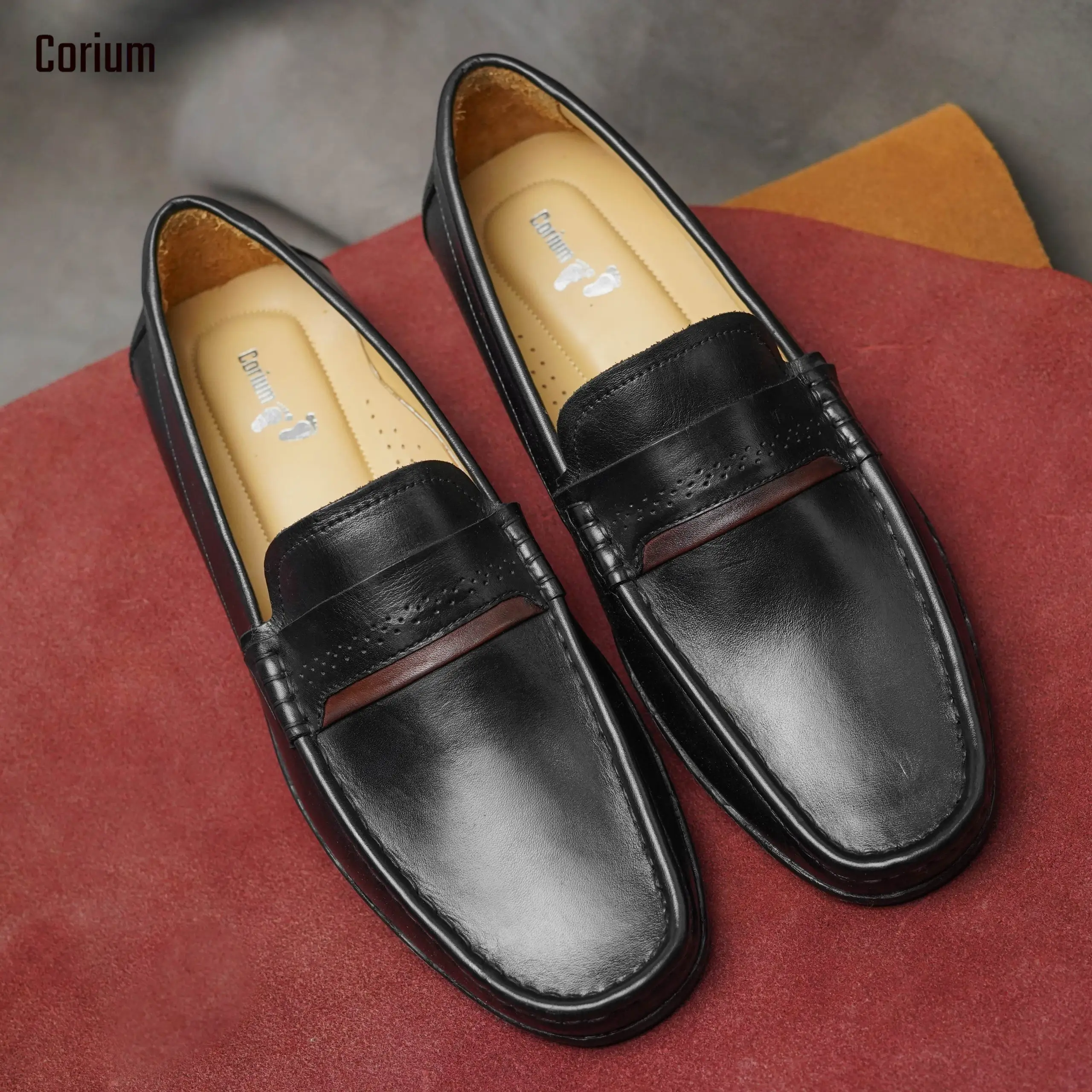 Men's Causal Shoes, Moccasin/Loafer-CRM 18