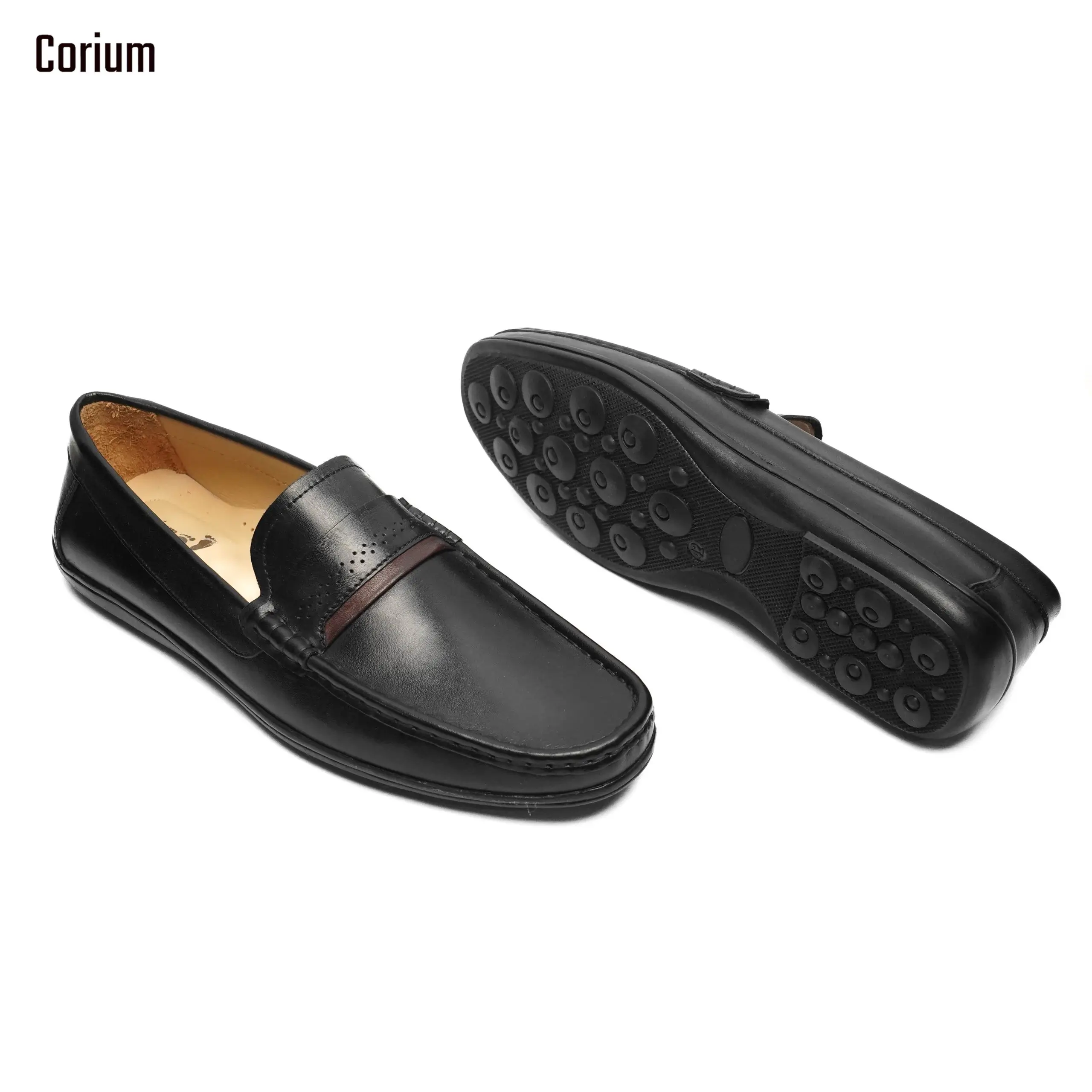 Men's Causal Shoes, Moccasin/Loafer-CRM 18