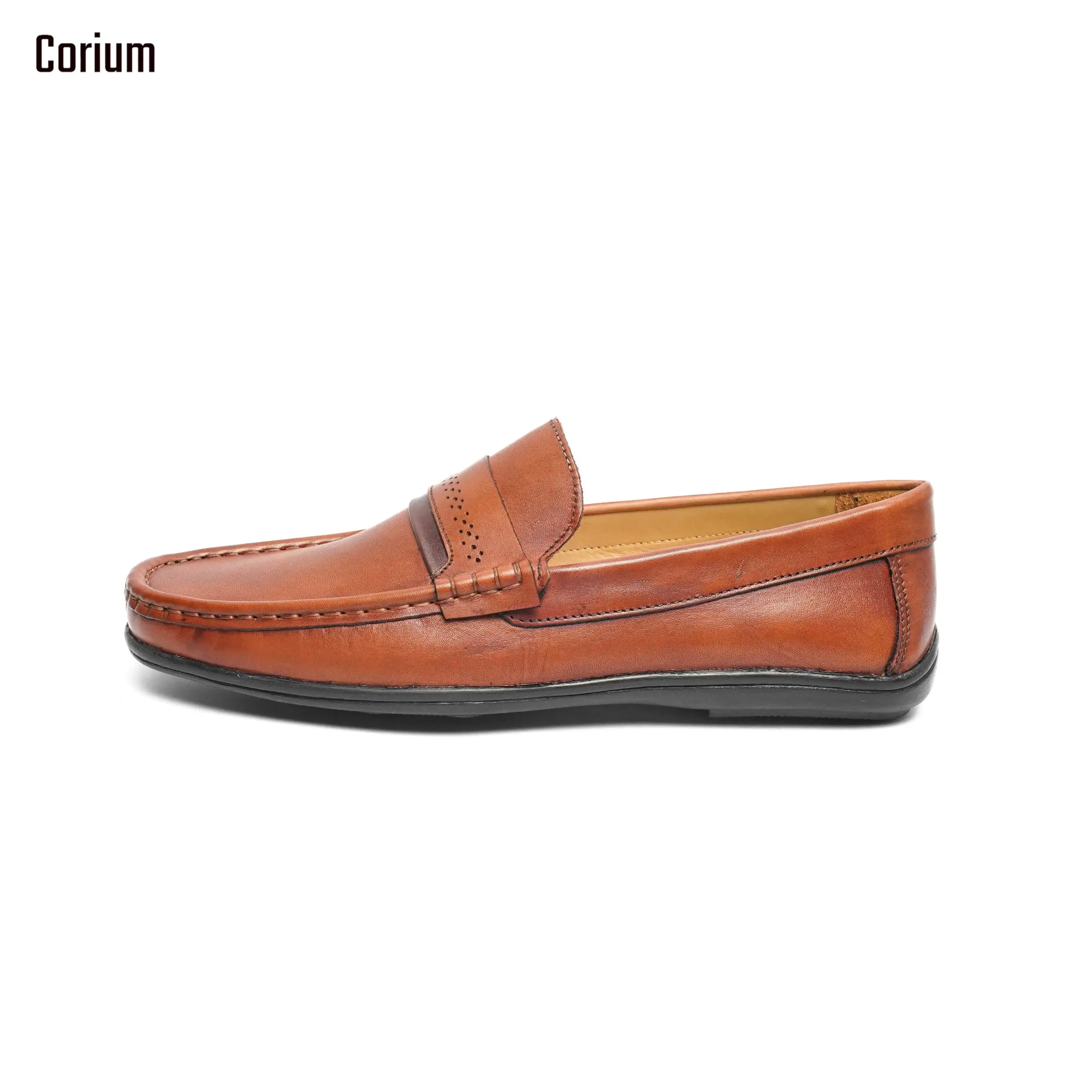 Men's Causal Shoes, Moccasin/Loafer-CRM 18