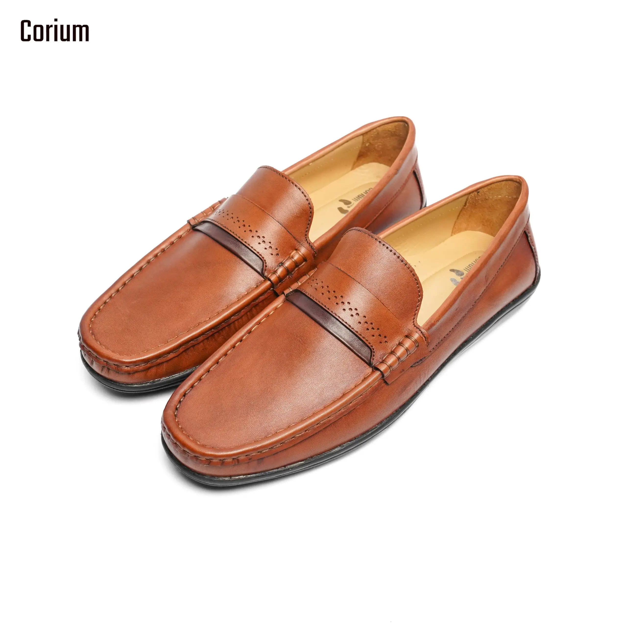 Men's Causal Shoes, Moccasin/Loafer-CRM 18