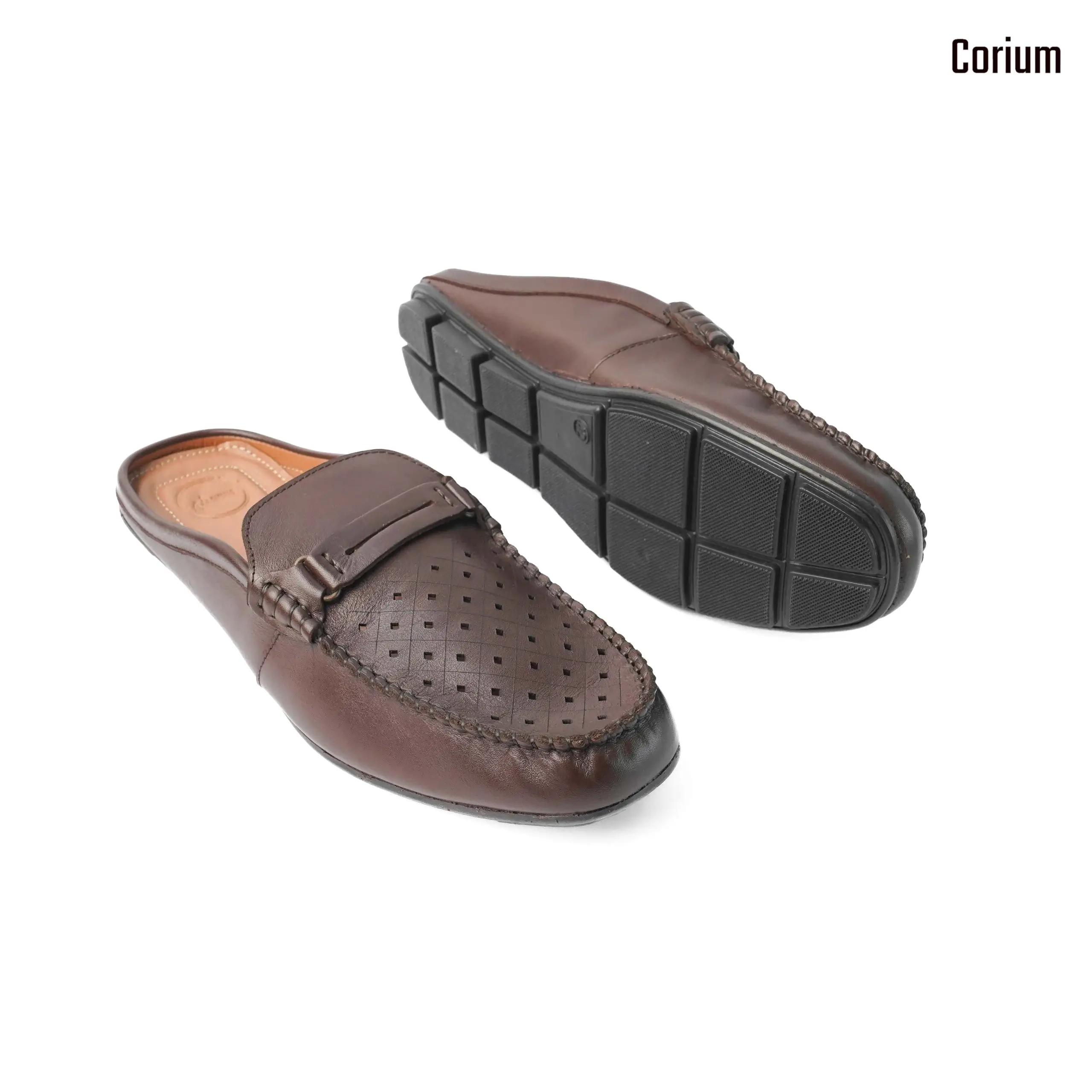 Moccasin half-loafer shoe-CRM 27