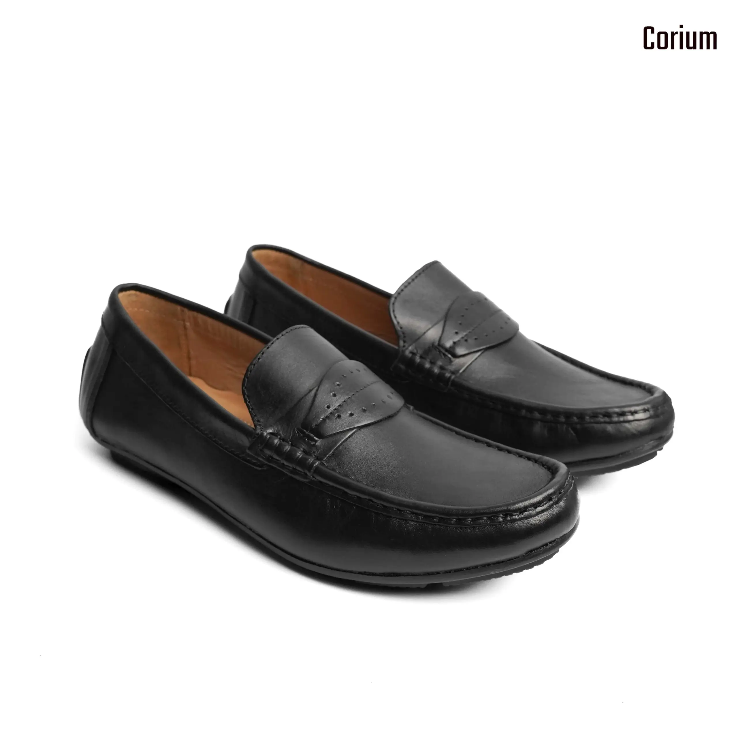 Leather Loafer/Moccasin-CRM 34