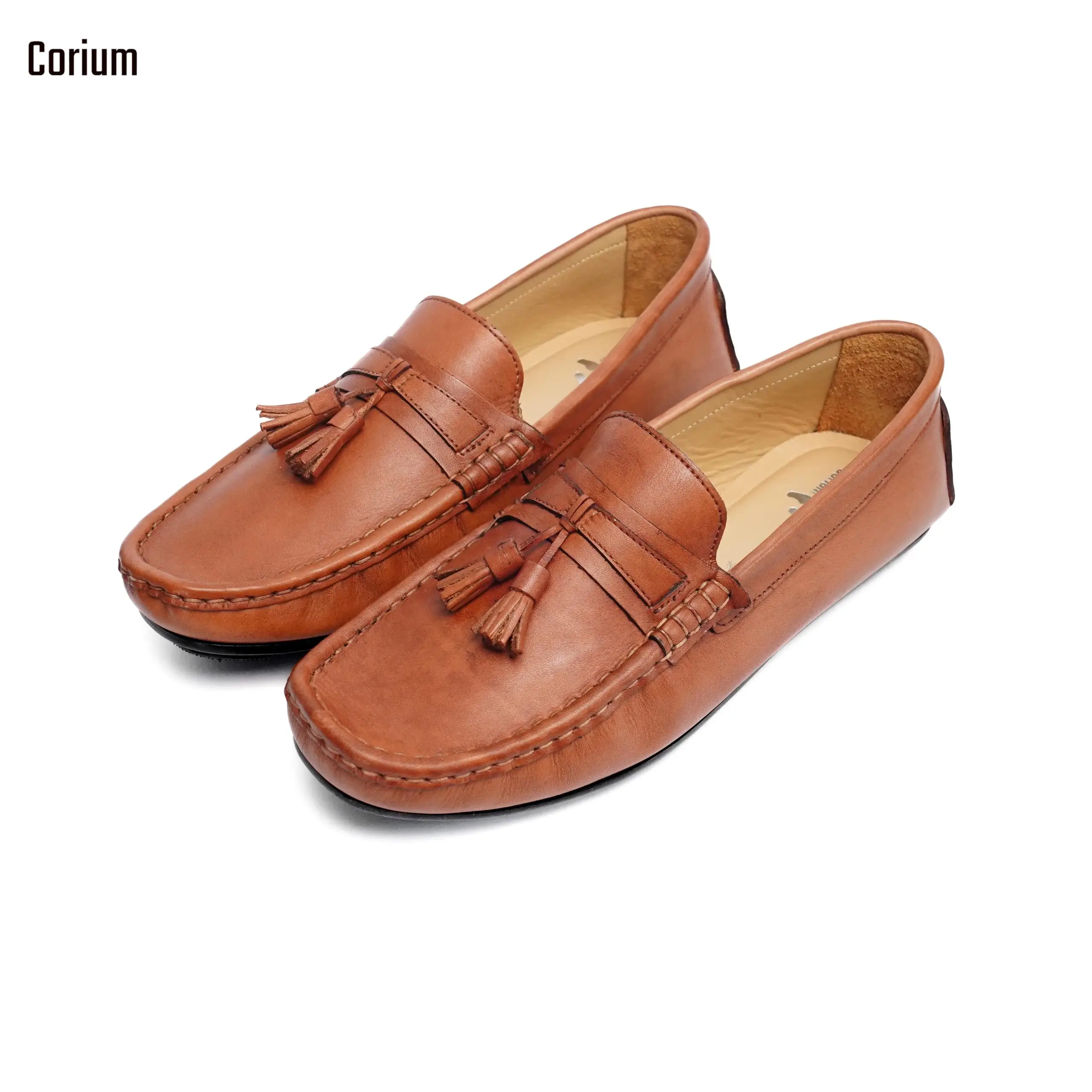 Men's Causal Shoes, Moccasin/Loafer-CRM 62