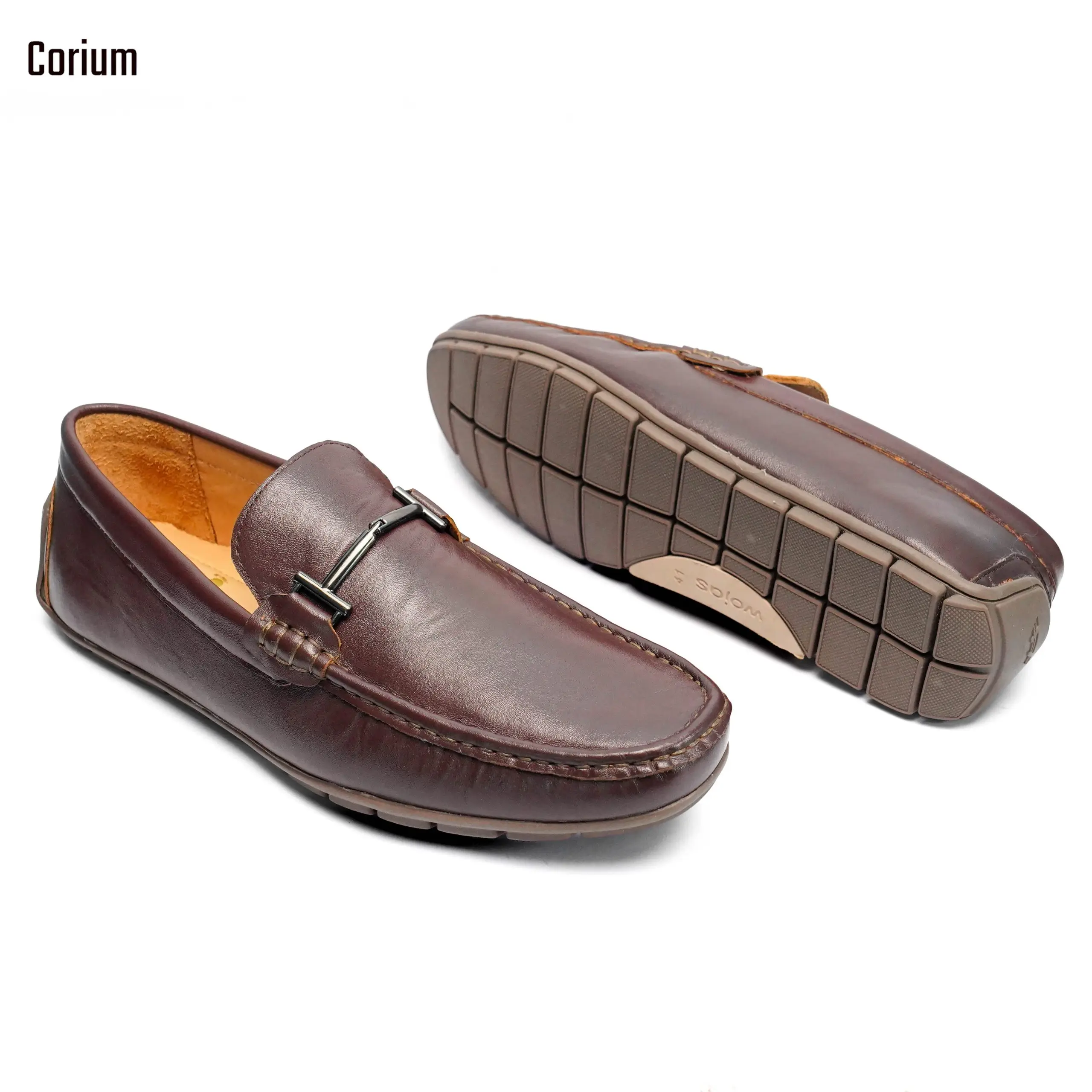 Men's Causal Shoes, Moccasin/Loafer-CRM 66