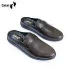 Genuine leather moccasin half-loafer shoes-CRM 83