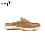 Corium Men’s Genuine leather half-loafers-CRM 91