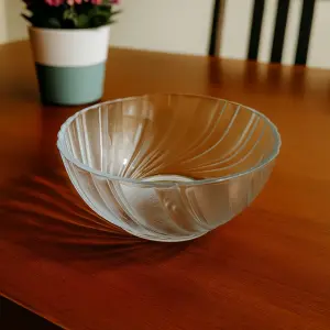 Glass curry bowl (Clear)