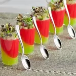 Plaine design water glass/ Clasic mini desert glass/ Juice glass- 6pcs (Clear)