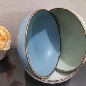 Nordic Style Tableware Bowls/ Ceramic Home Instant curry, Noodle, Soup, Restaurant Simple Creative Ramen Bowl- 1piece(6inch)