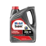 Mobil SuperTM Everyday Protection 20W-50 Synthetic-Technology for Car- 4 Liter