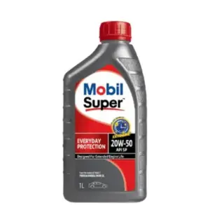 Mobil SuperTM Everyday Protection 20W-50 Synthetic-Technology for Car- 1 Liter