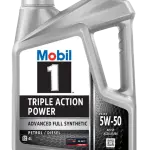 Mobil 1TM 5W-50 Full-Synthetic for Car- 4 Liter