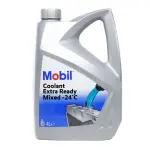 MobilTM Coolant Extra Ready Mixed -24°C Coolant for Vehicle Care- 4 Liter