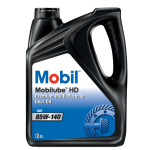 MobilubeTM HD 85W-140 Gear Lubricant for Vehicle Care- 4 Liter