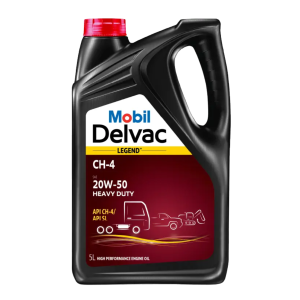 Mobil Delvac LegendTM CH-4 20W-50 Heavy Duty Mineral for Bus & Truck- 5 Liter