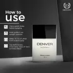 DENVER BLACK CODE PERFUME 60ml