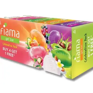 FIAMA GEL BAR 125gm (BUY 3 GET 1)