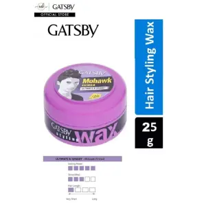 GATSBY STYLING WAX ULTIMATE & SHAGGY 25gm