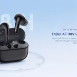 Oraimo SpaceBuds Z ANC True Wireless Earbuds | OTW-625 | Obsidian Black