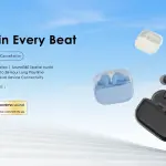 Oraimo SpaceBuds Z ANC True Wireless Earbuds | OTW-625 | Obsidian Black