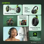 Oraimo MV BoomPop 2|Wireless Headphones Black | OHP-610