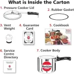 Hawkins Classic Aluminum Pressure Cooker | (CL20) | 2L