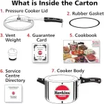 HAWKINS Classic Aluminum Pressure Cooker | CL50 | 5.0L