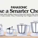 Panasonic Grinder Mixer | MX-AV325 | 1500W-Marble Silver