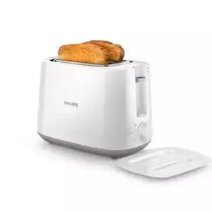 Philips Pop-up Toaster White 830-Watt 2-Slice | HD2582/00