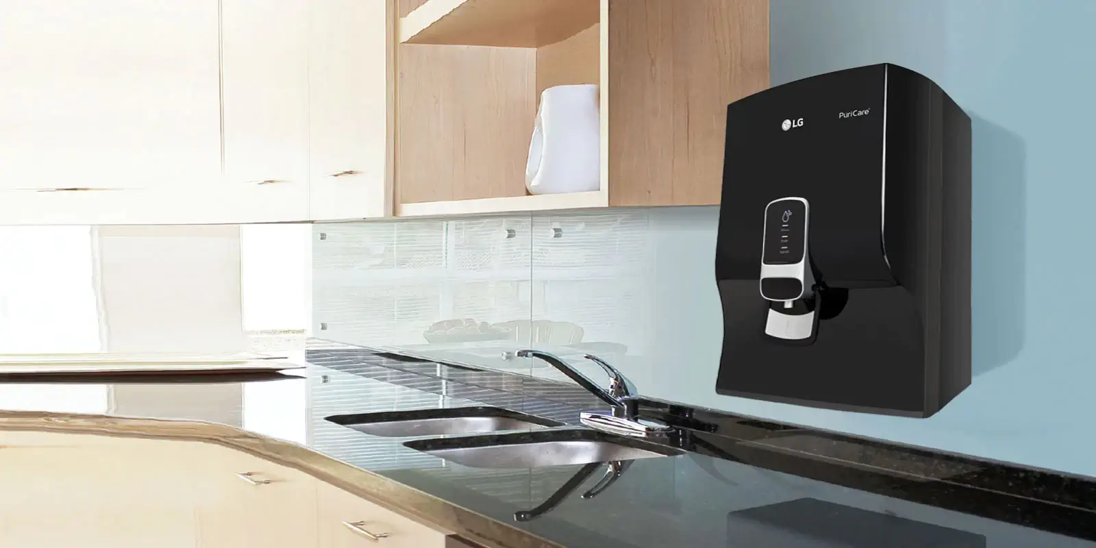 LG Water Purifier With Dual protection airtight Stainless steel Tank | WW140NP